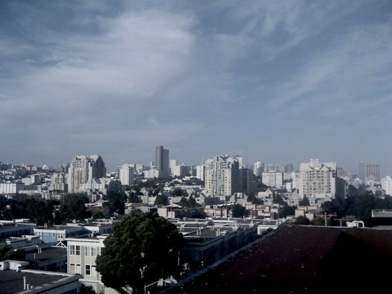 An evening with friends in San Francisco.